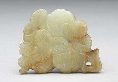 图片[2]-Jade pei pendant with flower and fruit pattern, Southern Song to Yuan dynasty  (1127-1368)-China Archive